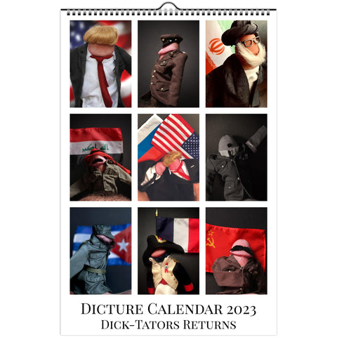Dicture Calendar 2024- Dick-Tators Returns (US & CA)